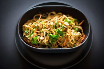 Peanut Sesame Sauce Noodles