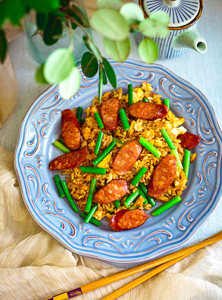 Fried Rice With Chorizo