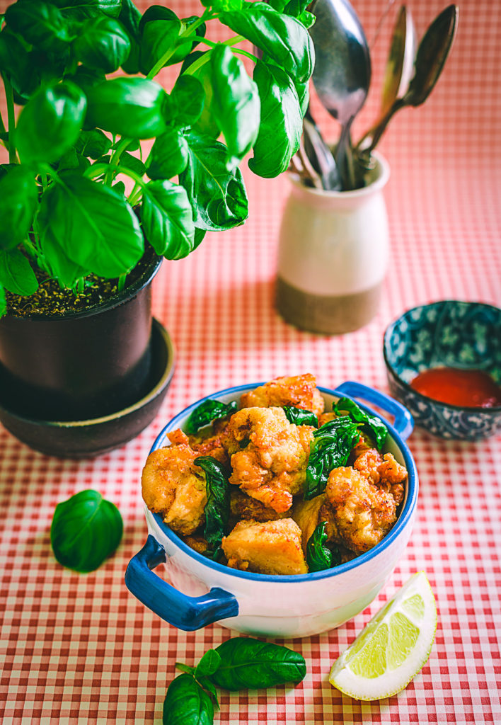 Fried Five Spice Chicken Cooking With Lei