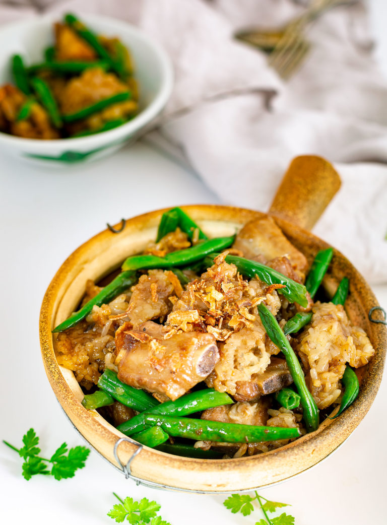 pork ribs rice pot