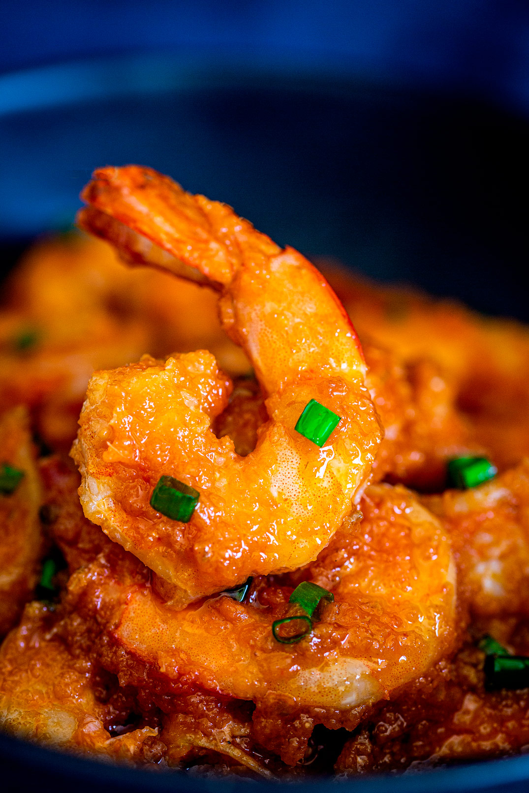 prawns with spicy tomato sauce