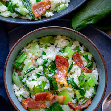 bok choy rice