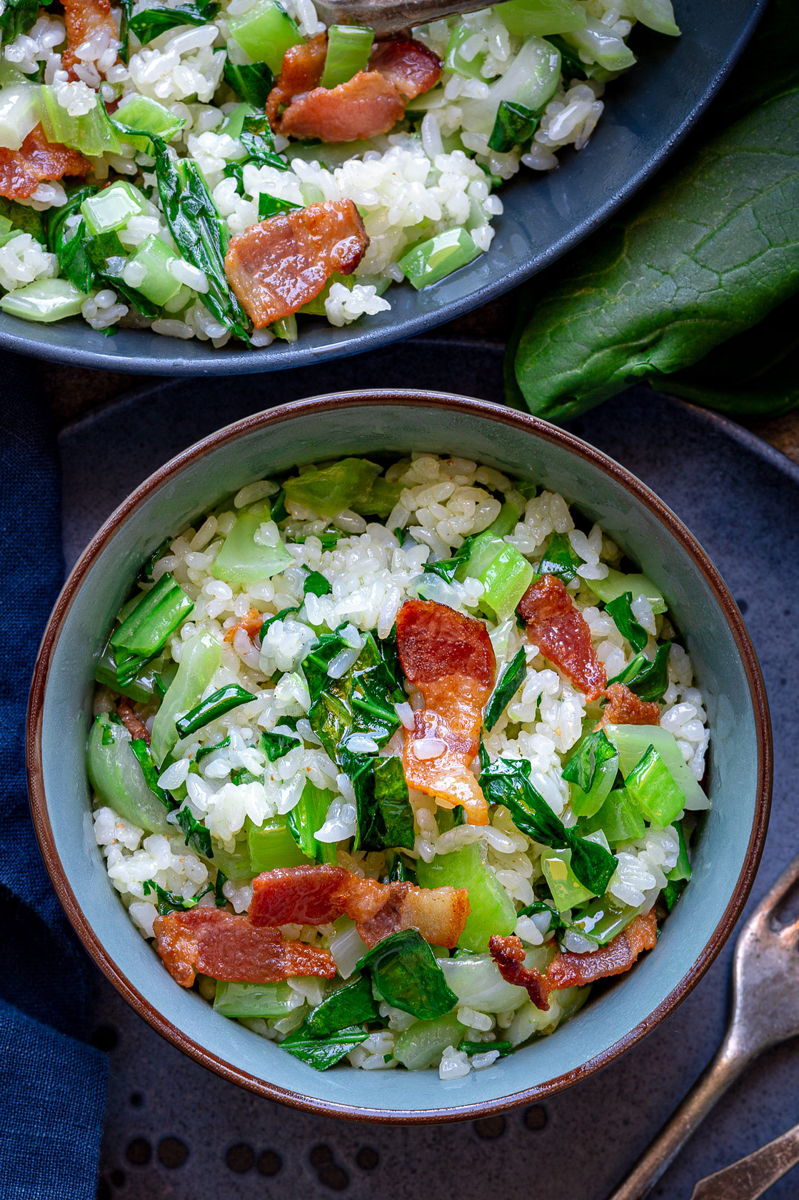 bok choy rice