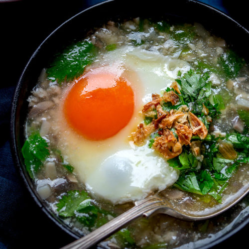 Asian Chicken Mushroom Soup Cooking With Lei