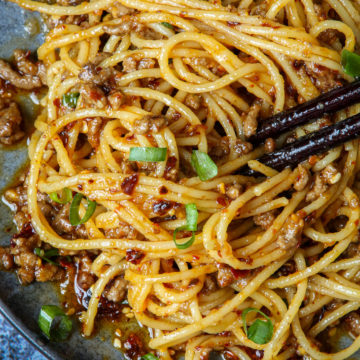 Asian Ground Beef Noodles