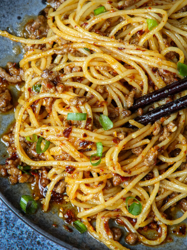 Asian Ground Beef Noodles