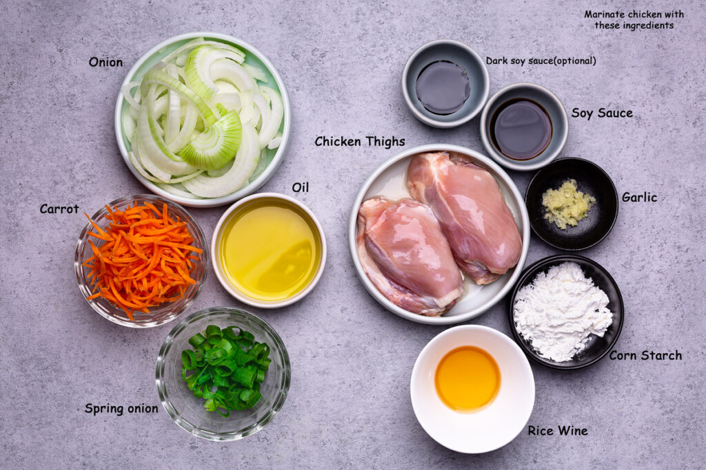 Quick Chicken Thigh Stir Fry Cooking With Lei