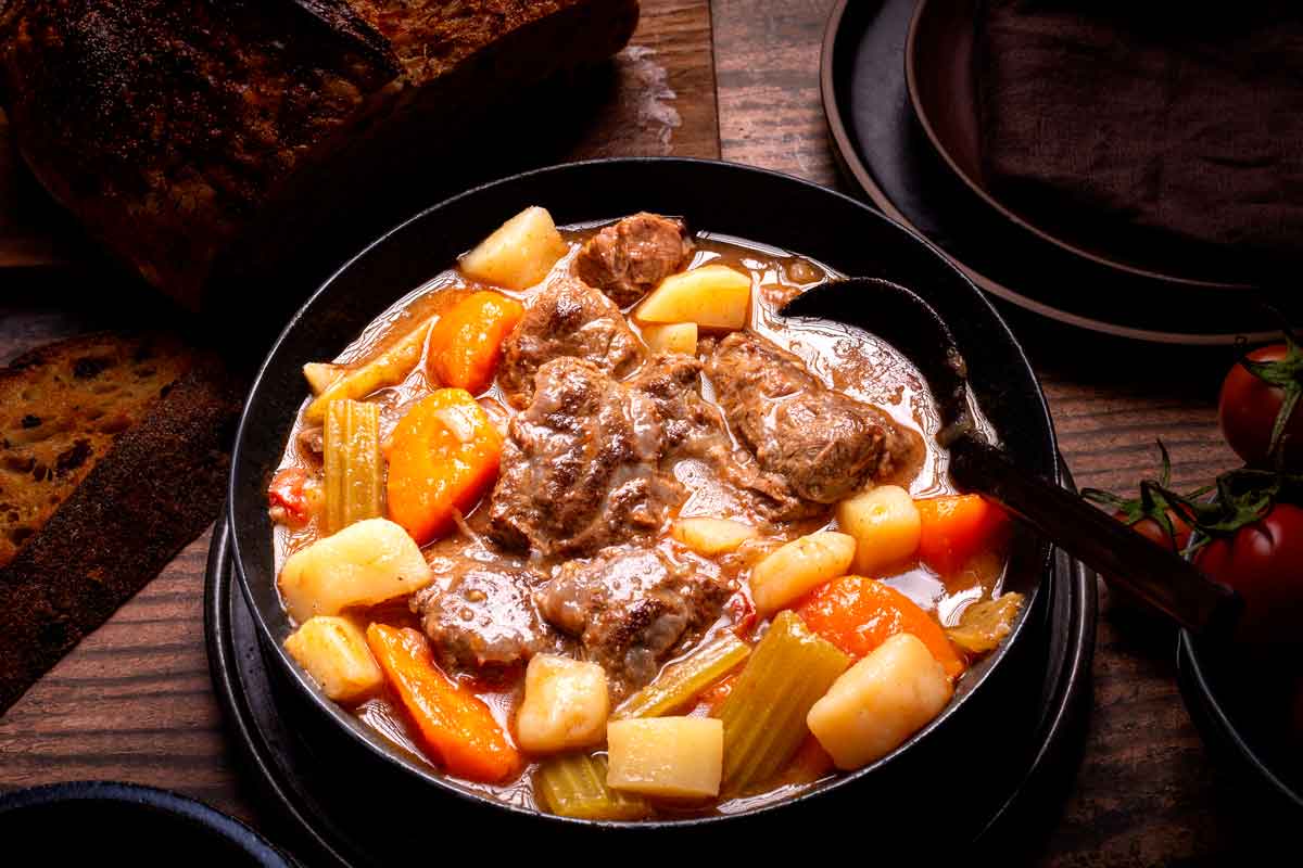 Image of Beef Shank Stew in a bowl