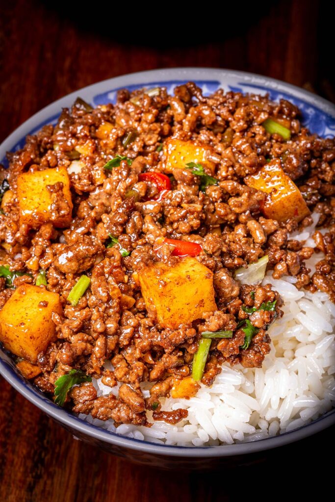 hamburger meat stir fry, stir fry using ground beef, ground beef stir fry, meat and potato, meat& potato, ground beef and potatoes, beef and potato, ground meat and potatoes, beef potatoes