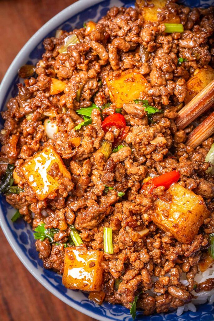 hamburger meat stir fry, stir fry using ground beef, ground beef stir fry, meat and potato, meat& potato, ground beef and potatoes, beef and potato, ground meat and potatoes, beef potatoes