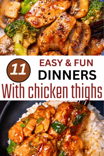Asian chicken thigh dinner recipes