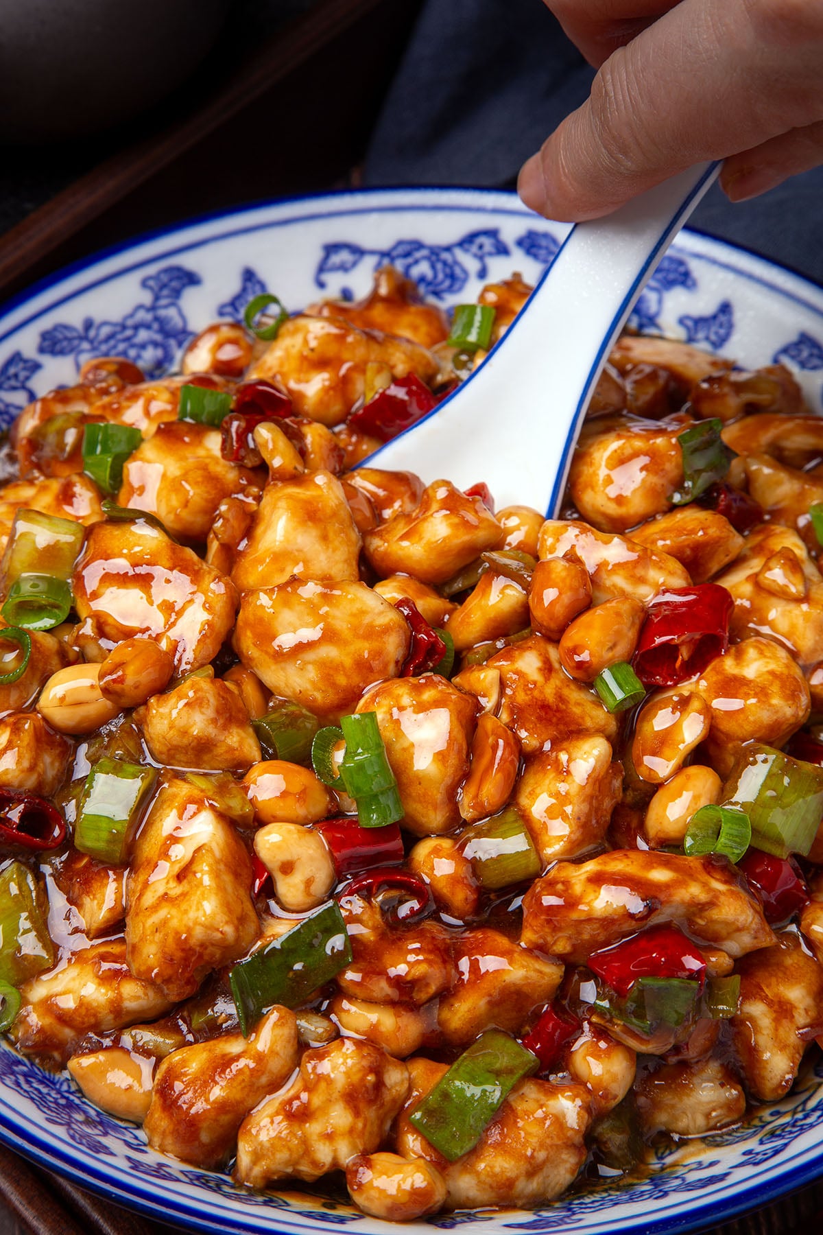 Gong Bao Chicken, kung bao chicken, gongbao chicken, kam pao chicken, kom po chicken, kung bao, Kung bao sauce, kung pao chicken, chinese kung pao, chicken, kung po, kung po dishes, chicken kung pow, con pow chicken
Make authentic Kung Pao chicken with tender chicken, a sweet & sour sauce and crunchy peanuts. Spoon over hot rice - delicious!