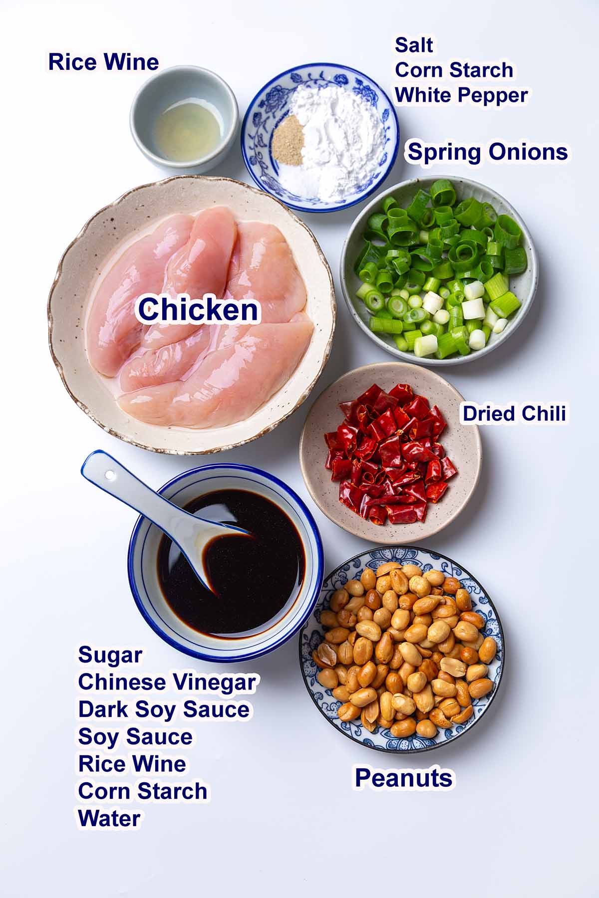 Gong Bao Chicken, kung bao chicken, gongbao chicken, kam pao chicken, kom po chicken, kung bao, Kung bao sauce, kung pao chicken, chinese kung pao, chicken, kung po, kung po dishes, chicken kung pow, con pow chicken Make authentic Kung Pao chicken with tender chicken, a sweet & sour sauce and crunchy peanuts. Spoon over hot rice - delicious!